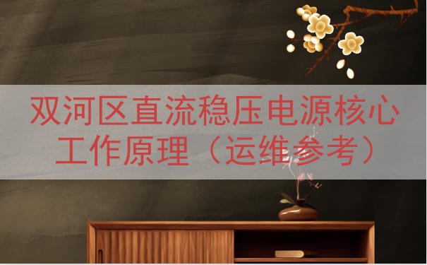 双河区直流稳压电源核心工作原理（运维参考）